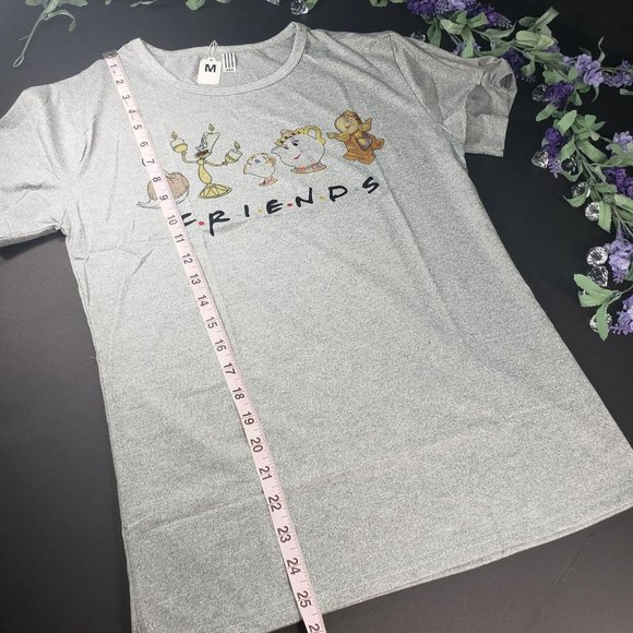 Beauty and the Beast FRIENDS T-Shirt - Picture 5 of 11